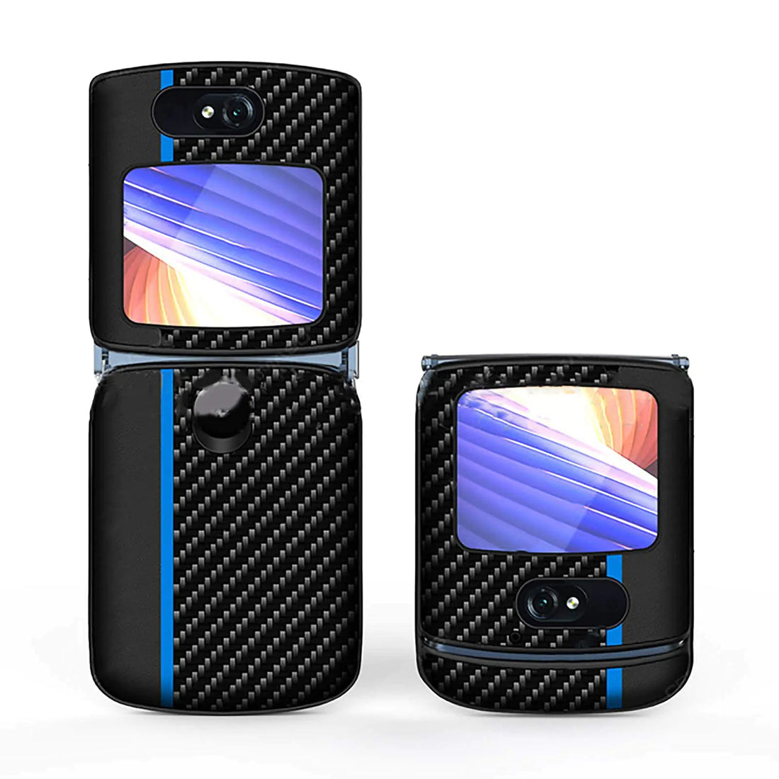 Motorola Razr 5G PU Leather Case with Hydraulic Screen Film