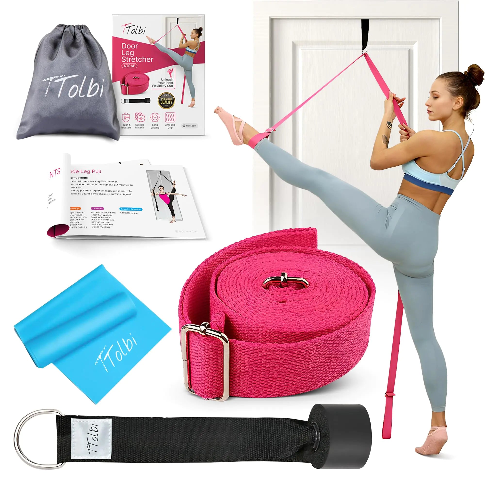 FlexEase Leg Stretching Strap