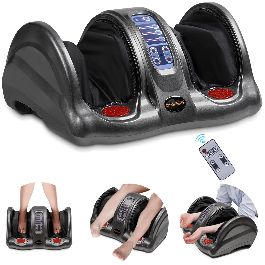 Shiatsu Electric Foot Massager with Remote Control