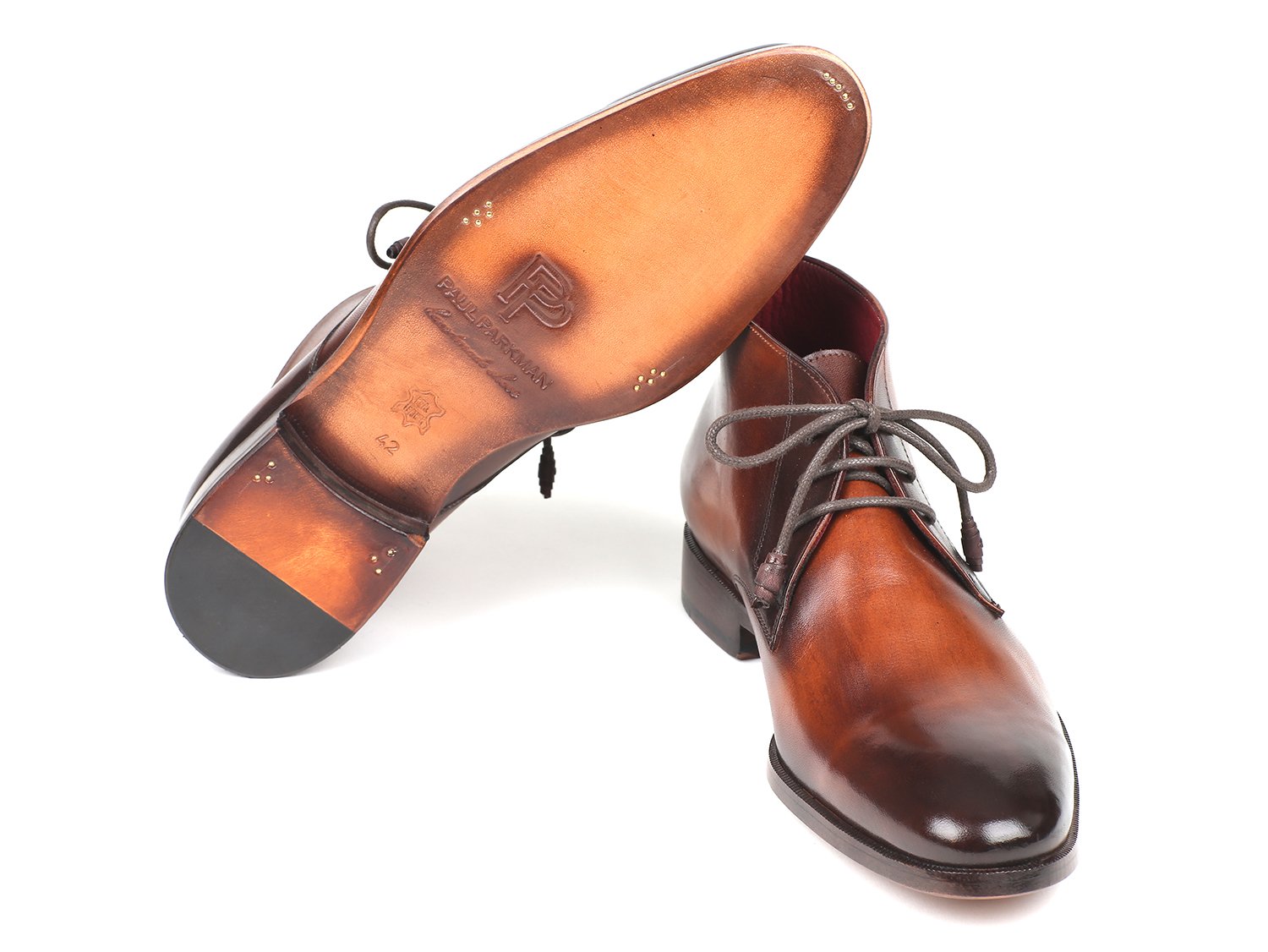 Paul Parkman Chukka Boots Camel & Brown (ID