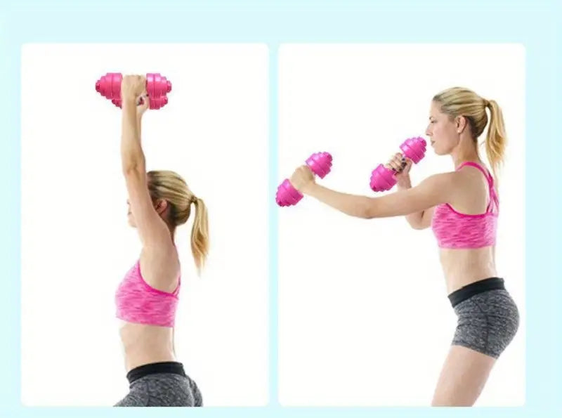 Adjustable Water-Filled Dumbbell Bottle