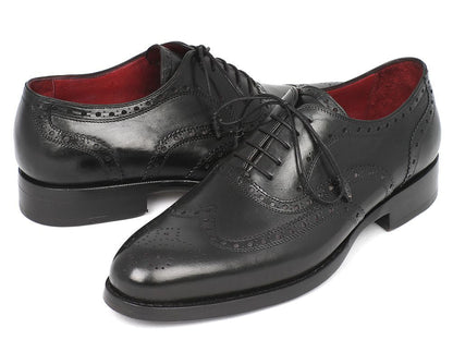 Paul Parkman Wingtip Oxford Goodyear Welted Black (ID