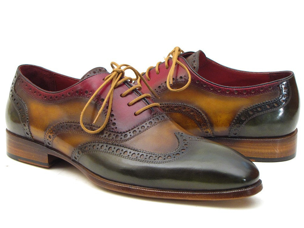 Paul Parkman Three Tone Wingtip Oxfords (ID