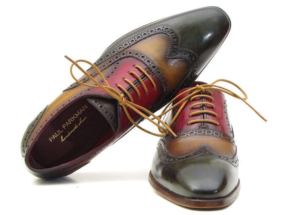 Paul Parkman Three Tone Wingtip Oxfords (ID