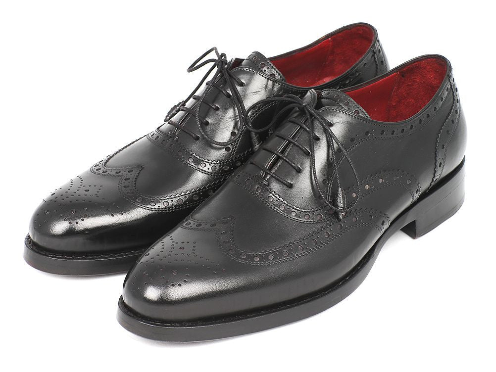 Paul Parkman Wingtip Oxford Goodyear Welted Black (ID