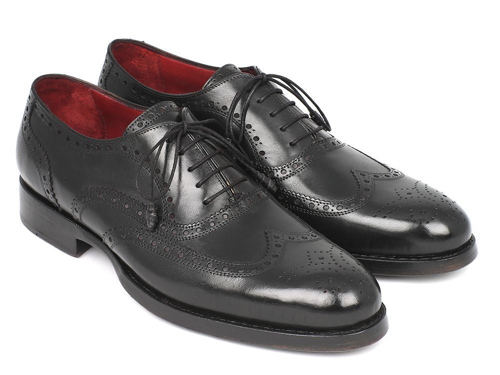 Paul Parkman Wingtip Oxford Goodyear Welted Black (ID