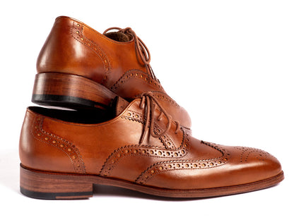 Paul Parkman Wingtip Oxfords Mid Brown (ID