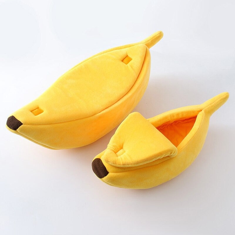 Banana Pet Bed – Funny Dog &amp; Cat House