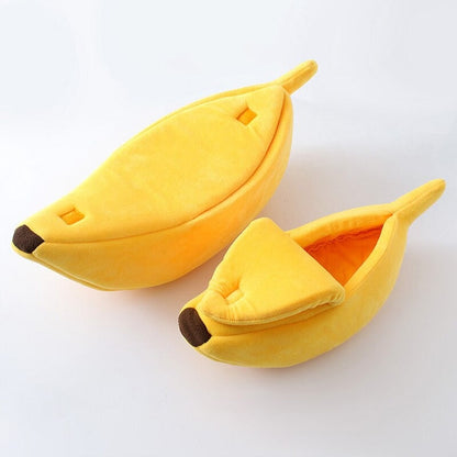 Banana Pet Bed – Funny Dog &amp; Cat House