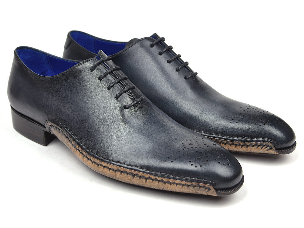 Paul Parkman Opanka Construction Oxfords Anthracite Gray (ID