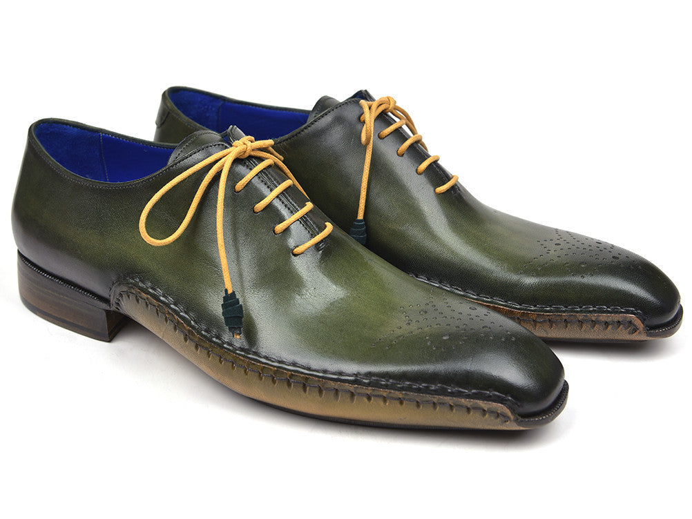 Paul Parkman Opanka Construction Oxfords Green (ID