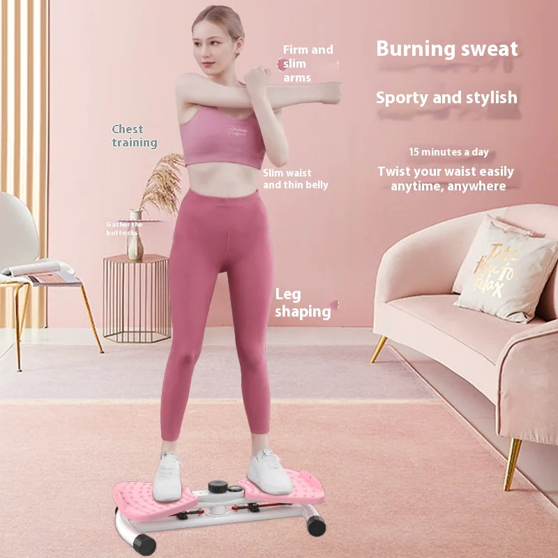 Silent Waist Twisting Fitness Machine