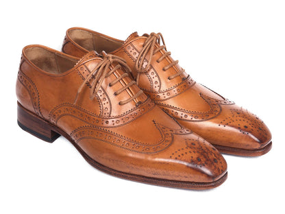 Paul Parkman Wingtip Oxfords Cognac (ID