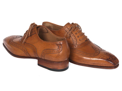 Paul Parkman Wingtip Oxfords Cognac (ID