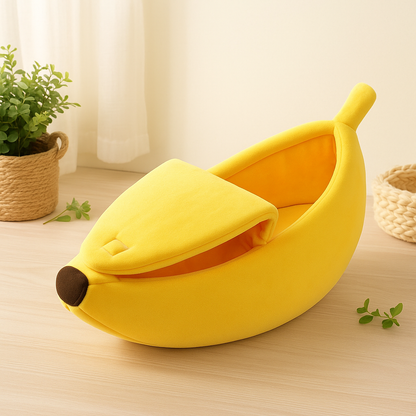 Banana Pet Bed – Funny Dog &amp; Cat House