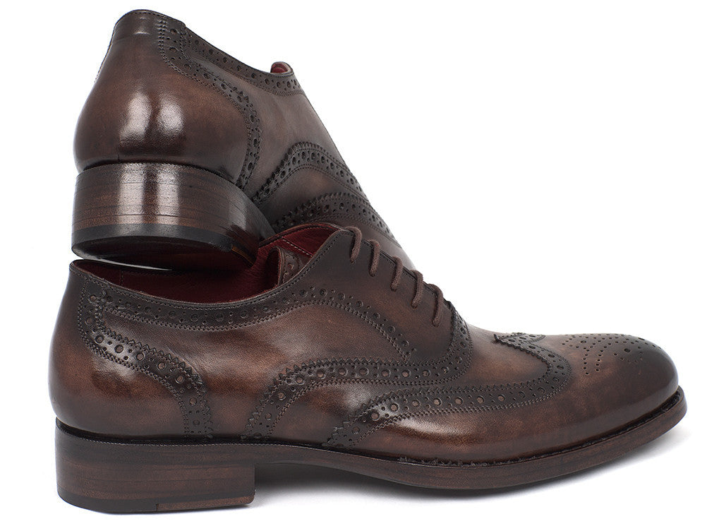 Paul Parkman Wingtip Oxfords Goodyear Welted Brown (ID