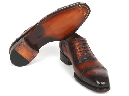 Paul Parkman Goodyear Welted Cap Toe Oxfords Brown (ID