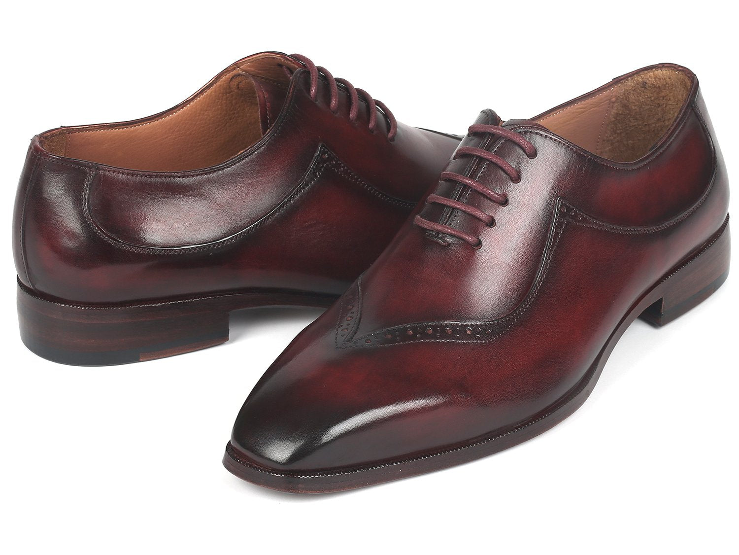 Paul Parkman Dark Bordeaux Hand-Painted Men&