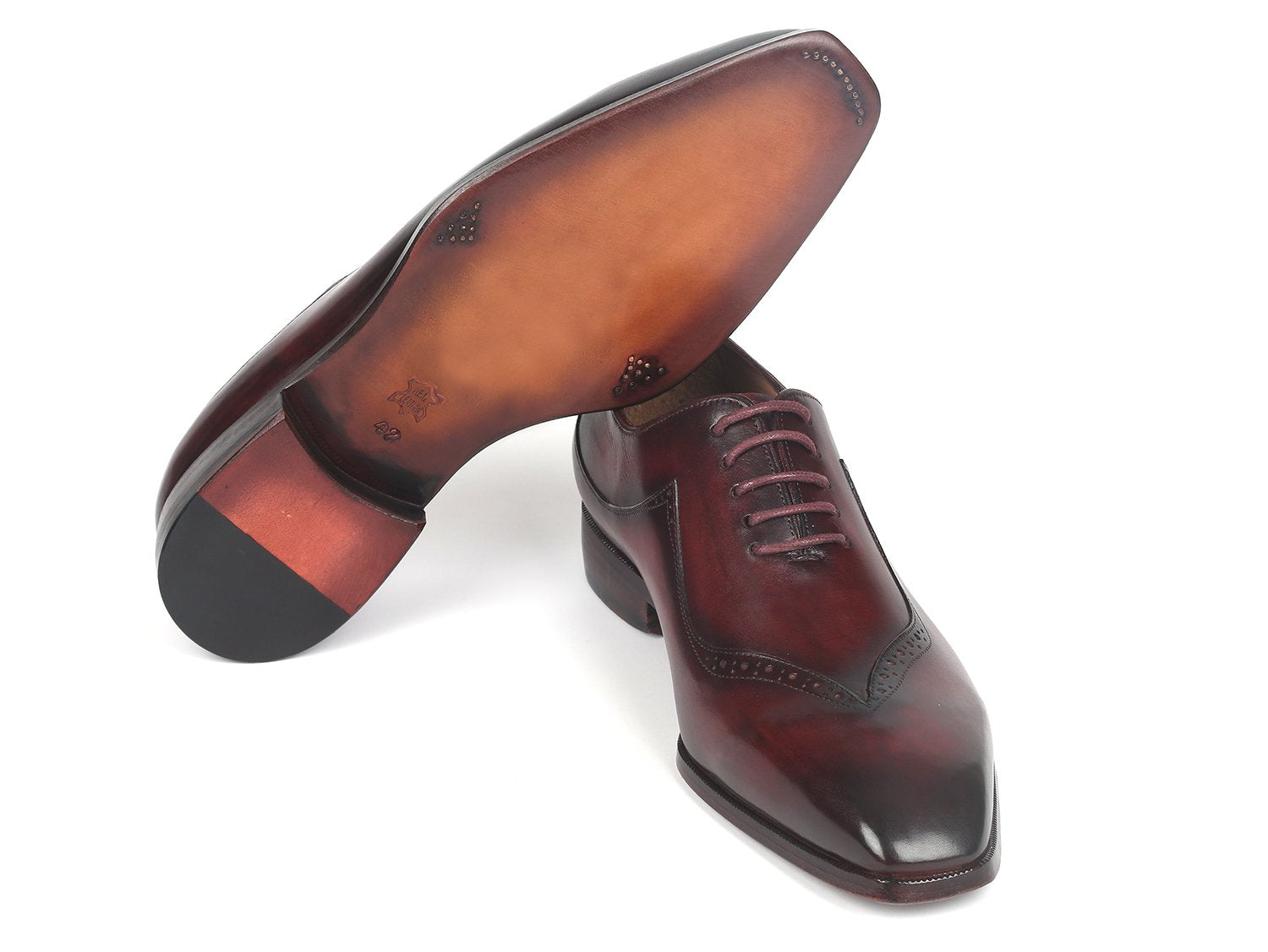 Paul Parkman Dark Bordeaux Hand-Painted Men&