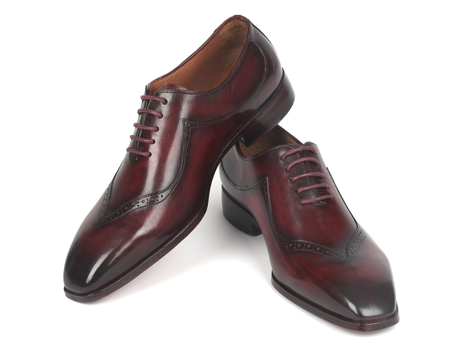 Paul Parkman Dark Bordeaux Hand-Painted Men&