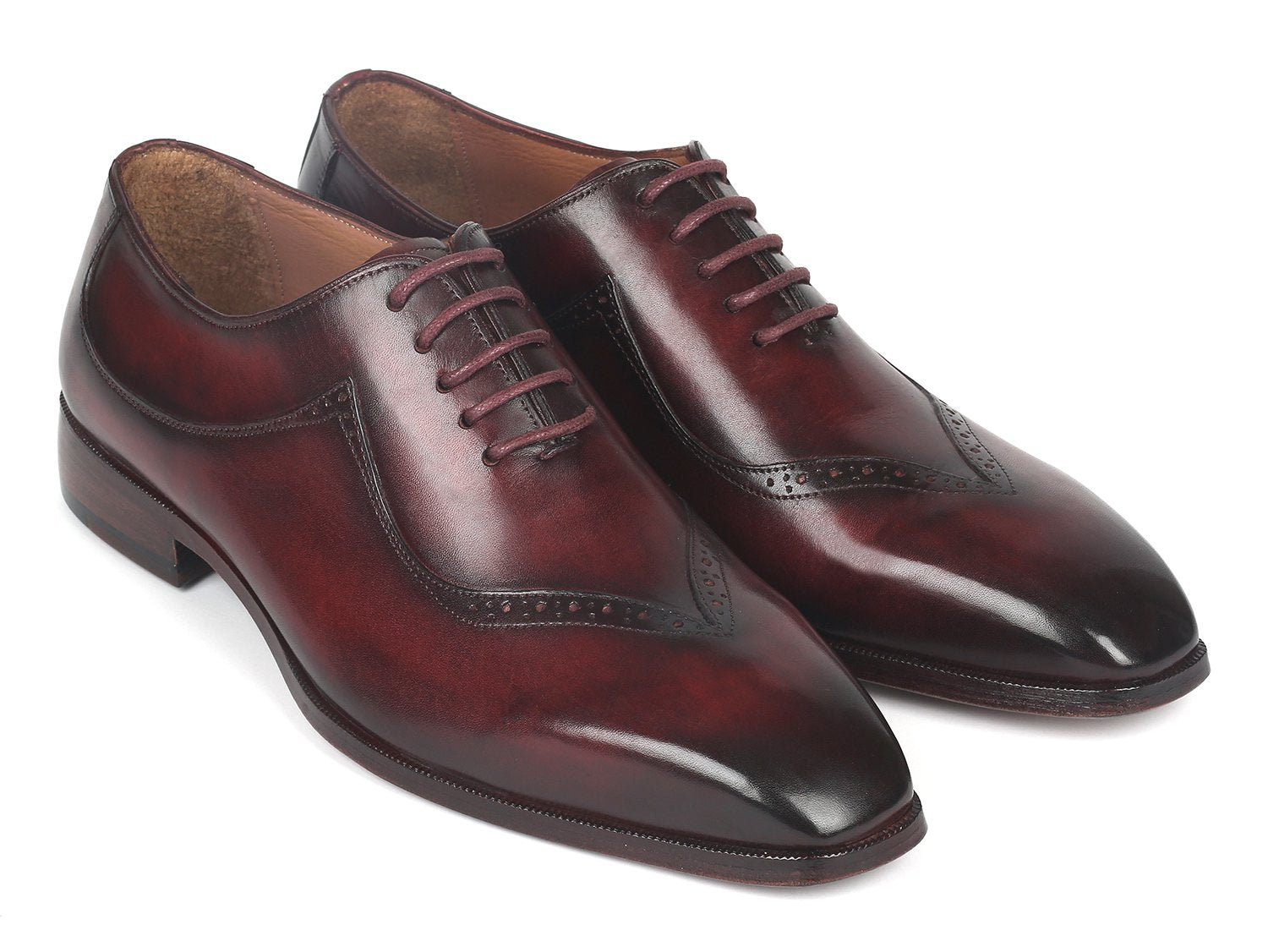 Paul Parkman Dark Bordeaux Hand-Painted Men&