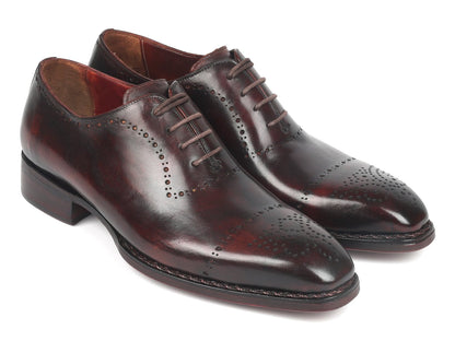 Paul Parkman Dark Bordeaux Goodyear Welted Oxfords (ID