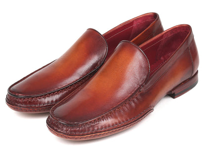 Paul Parkman Hand-Sewn Moccasins Brown (ID