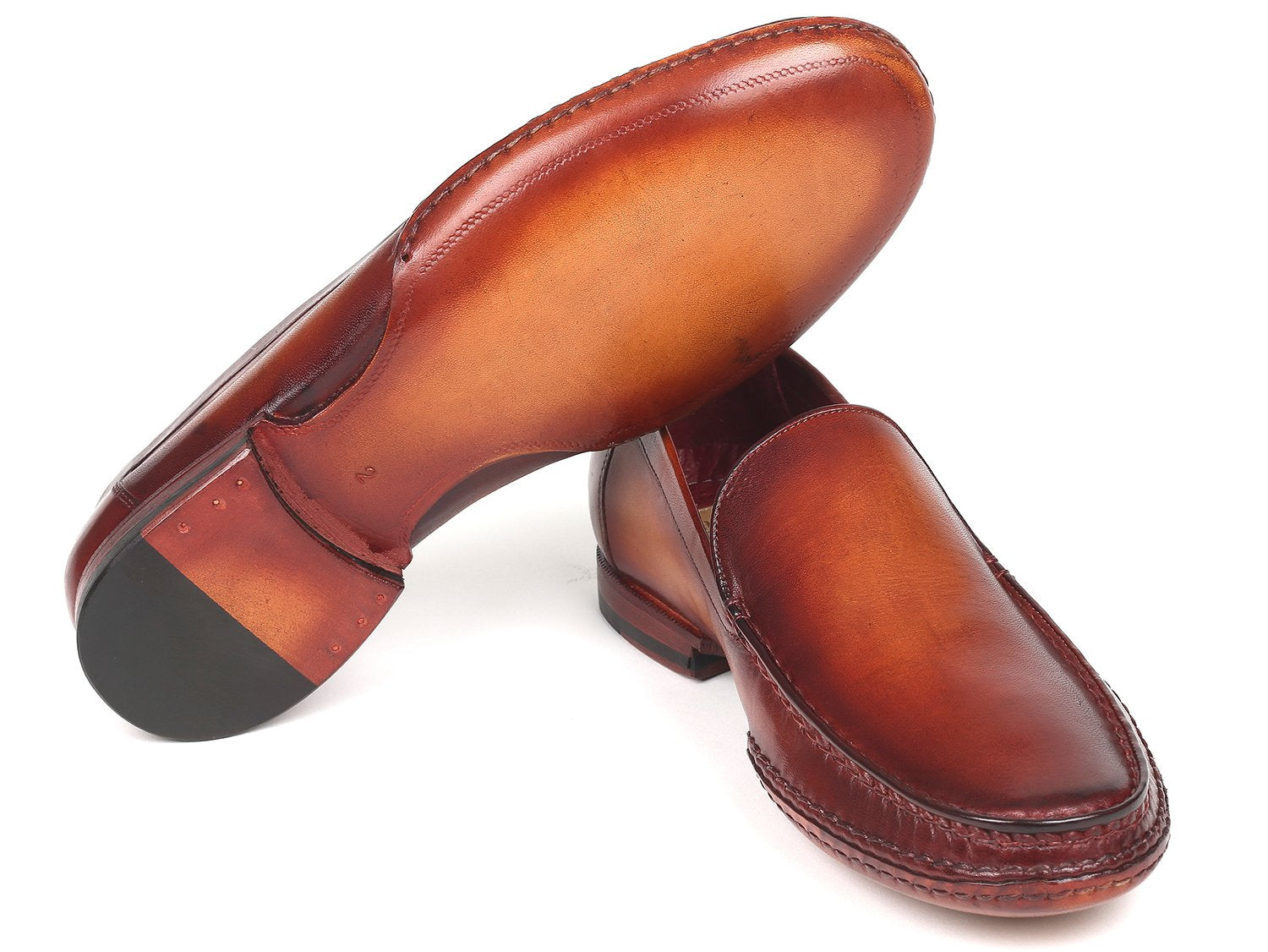 Paul Parkman Hand-Sewn Moccasins Brown (ID