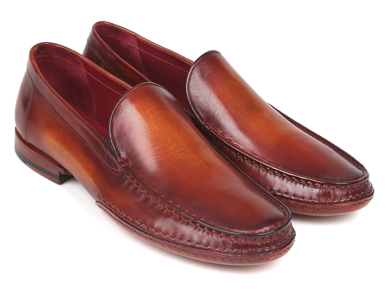 Paul Parkman Hand-Sewn Moccasins Brown (ID