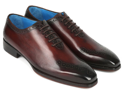 Paul Parkman Goodyear Welted Punched Oxfords Brown (ID