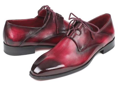 Paul Parkman Ghillie Lacing Bordeaux Dress Shoes (ID