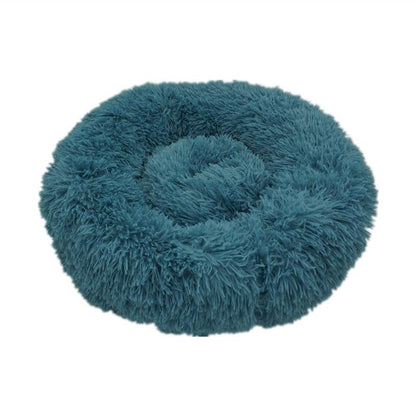 Calming Donut Bed for Dogs &amp; Cats