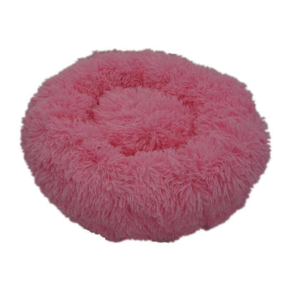 Calming Donut Bed for Dogs &amp; Cats
