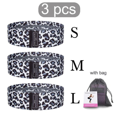 Polyester Latex Hip Resistance Band for Squat Yoga
